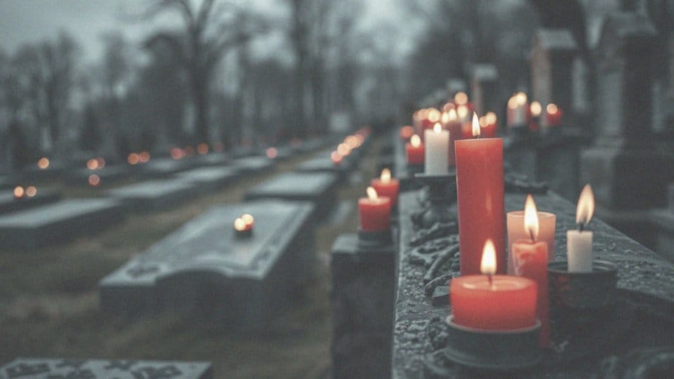 Jakie przesądy związane są z paleniem zniczy na pogrzebie?