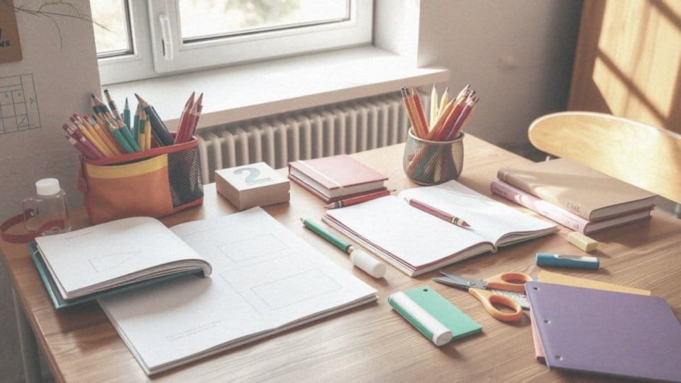 Jakie artykuły papiernicze są przydatne w 4 klasie?