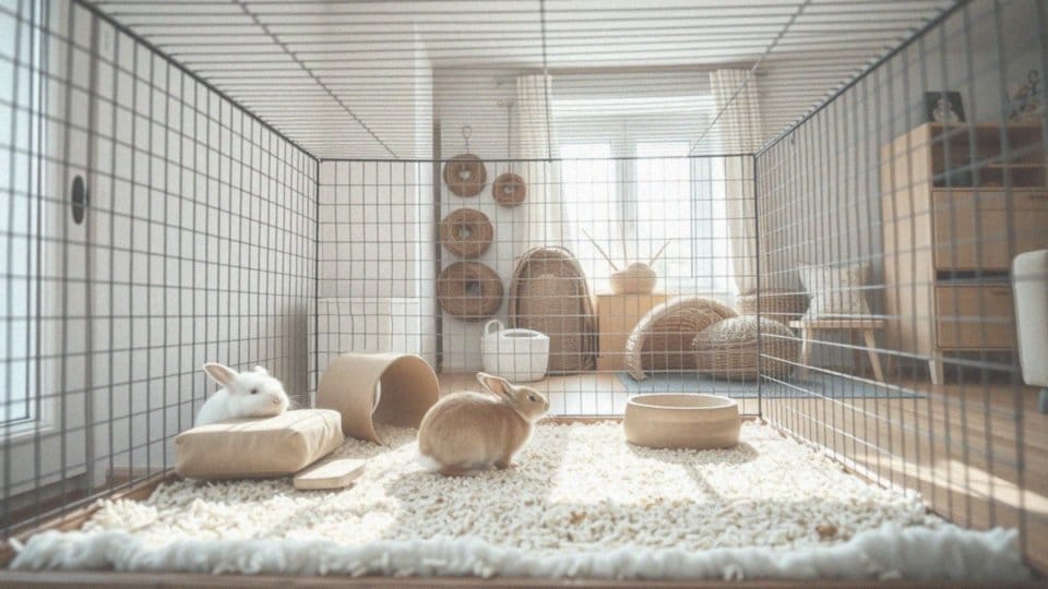 Jakie warunki życia są najlepsze dla samotnego królika?