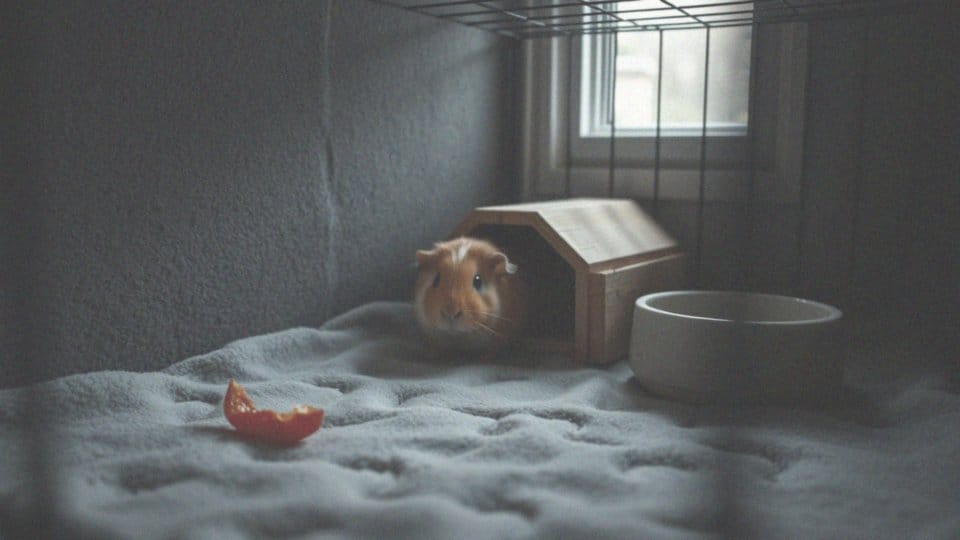 Co oznacza apatia u samotnej świnki morskiej?