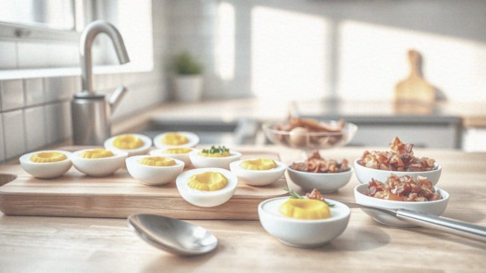Jak szybko przygotować faszerowane jajka?