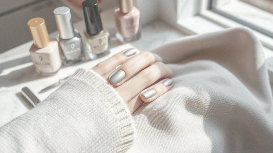 Jakie trendy w stylizacji paznokci są odpowiednie dla niebieskiej sukienki?
