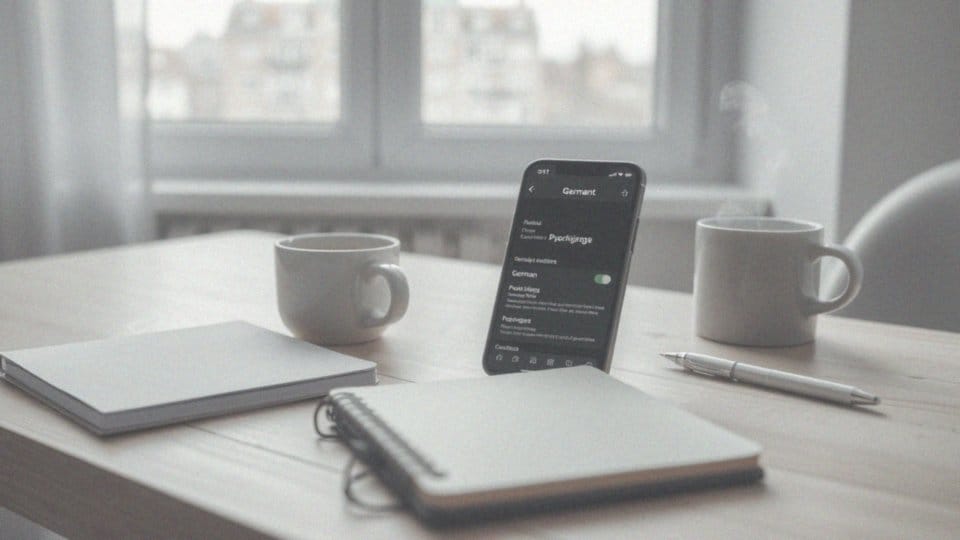 Dlaczego warto zmienić język telefonu na niemiecki?