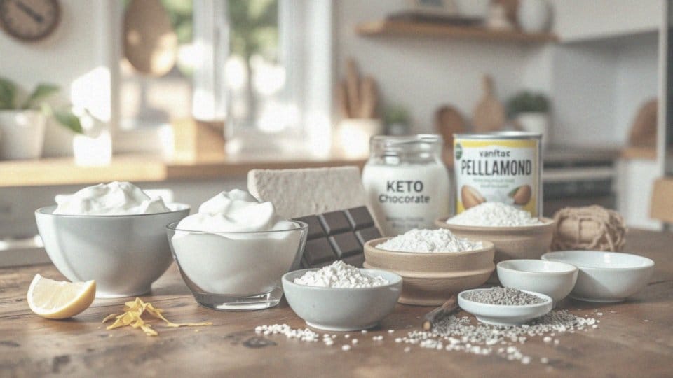 Co można wykorzystać do przygotowania keto deseru bez pieczenia?