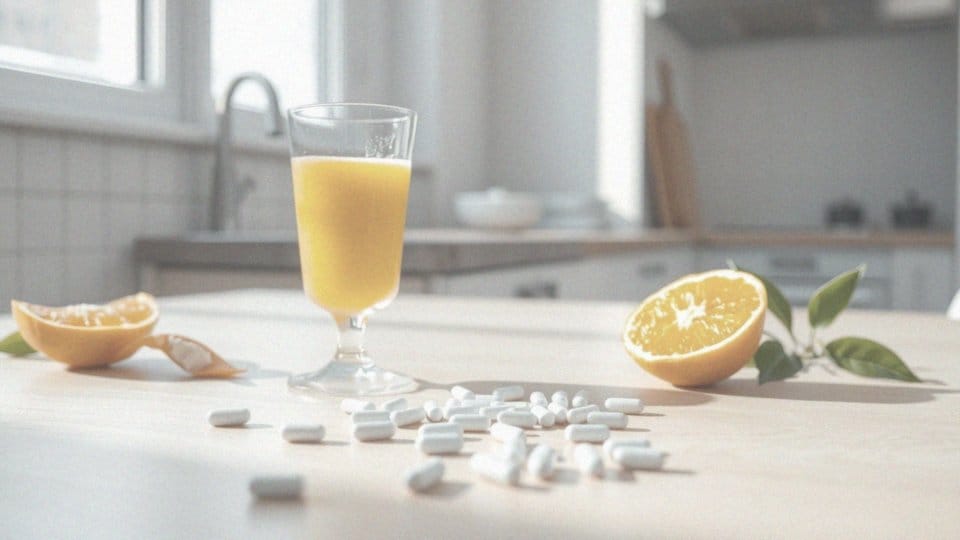 Jakie są zalety przyjmowania witaminy C podczas antybiotykoterapii?
