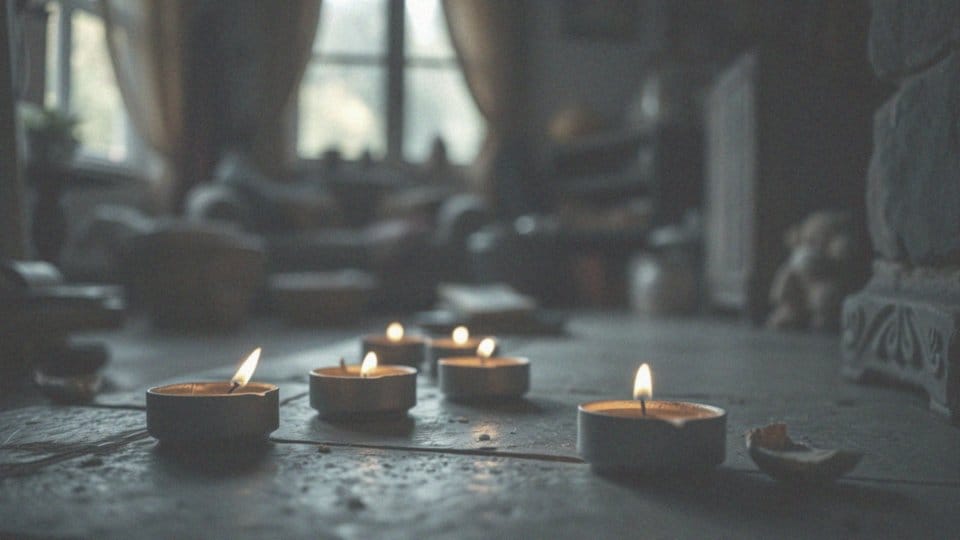 Czy można palić znicze w domu? Bezpieczeństwo i ryzyka