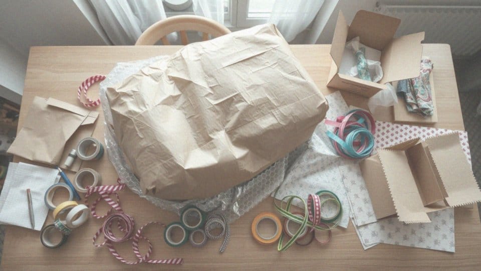 Jak zapakować duży prezent o nieregularnych kształtach? Praktyczne porady