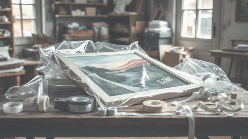 Jak zapakować obraz w celofan? Praktyczne wskazówki i techniki