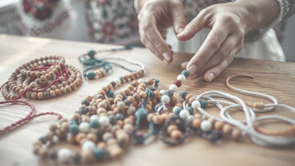 Jak zrobić różaniec ze sznurka i koralików krok po kroku?