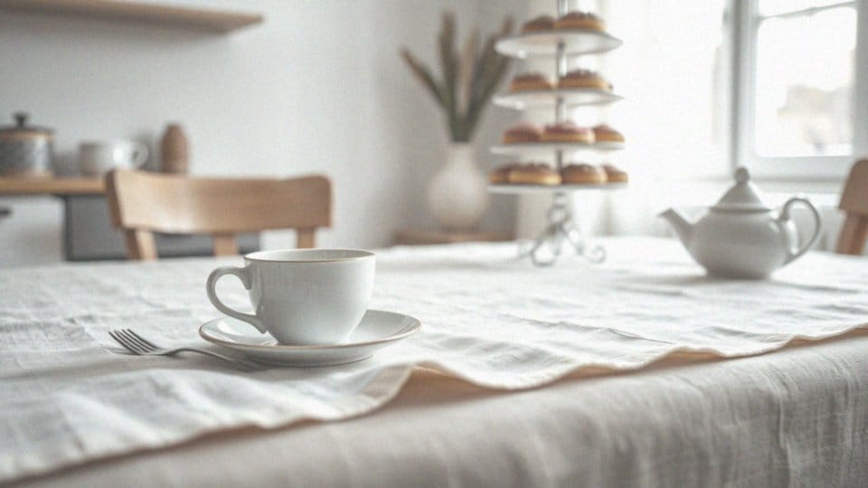 Nakrycie stołu do kawy i ciasta – kluczowe zasady i porady